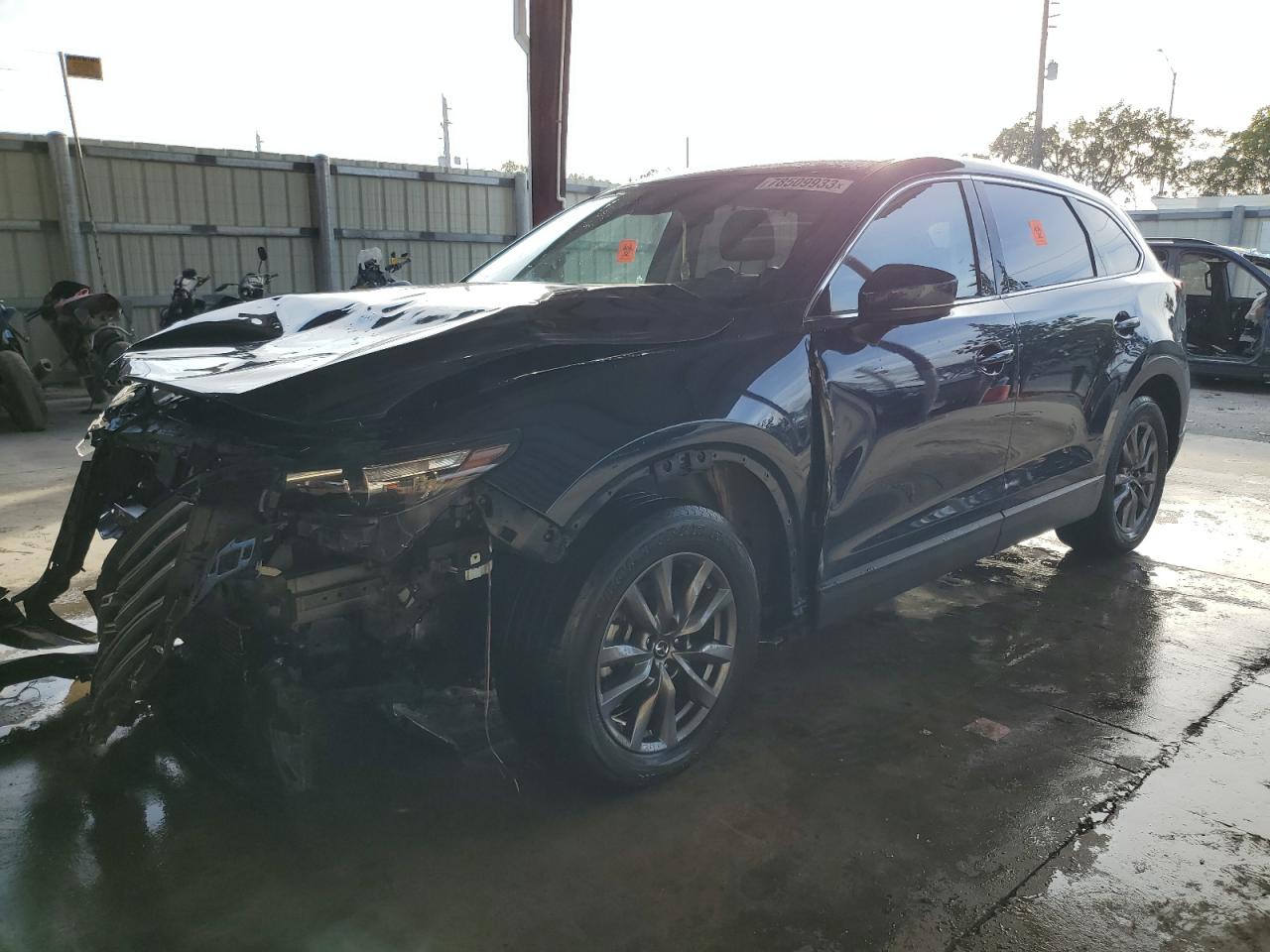 Image 1 of 2021 MAZDA CX-9 TOURING 2021 with VIN JM3TCACY7M0502349