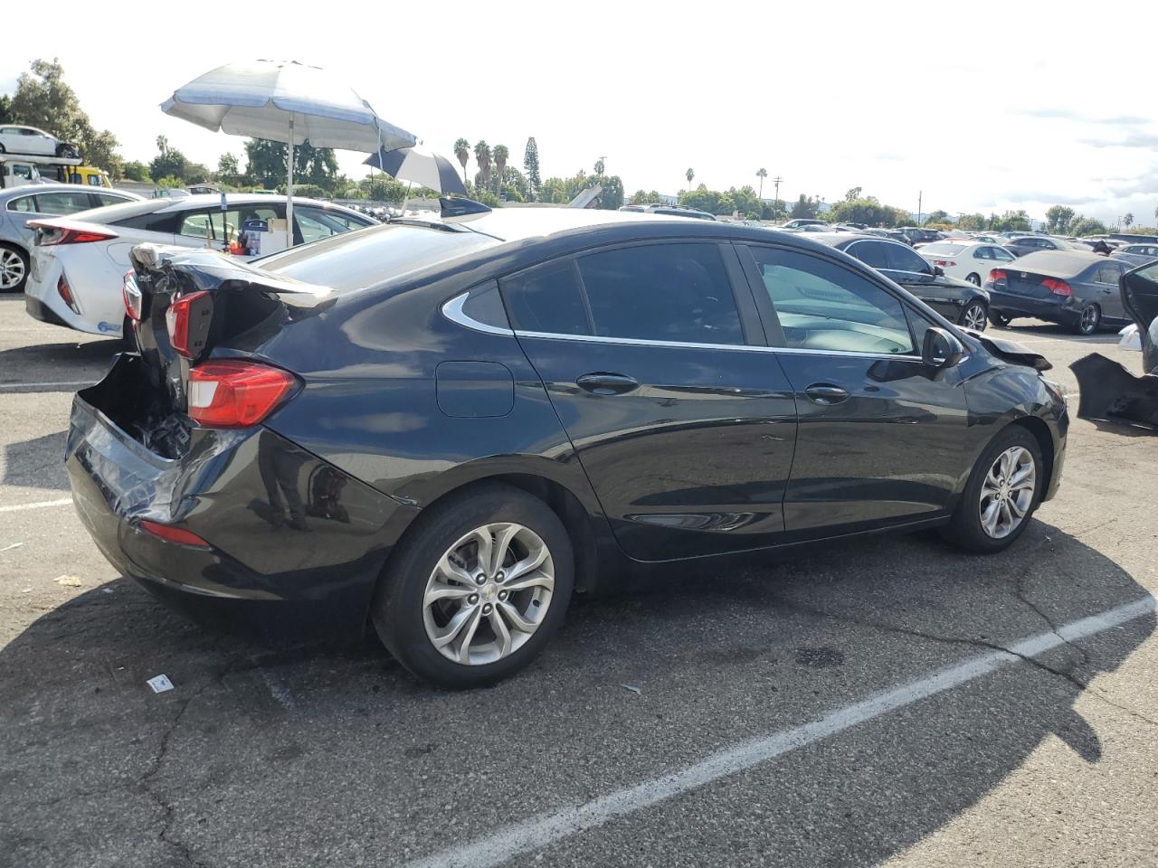 Obraz 3 z 2019 CHEVROLET CRUZE LT 2019 z VIN 1G1BE5SM5K7144752