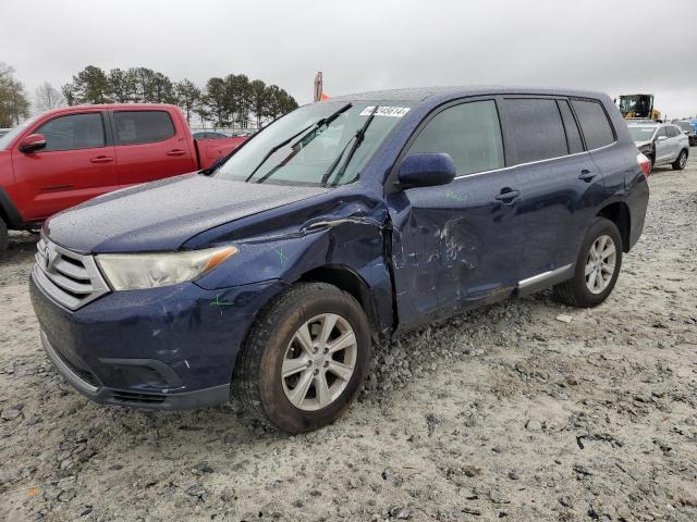 Изображение 1 2013 TOYOTA HIGHLANDER BASE 2013 с VIN 5TDBK3EH4DS206931