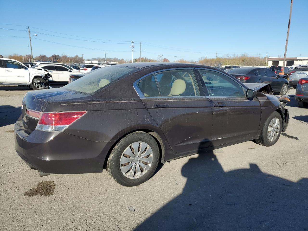 Image 3 of 2012 HONDA ACCORD LX 2012 with VIN 1HGCP2F37CA016217