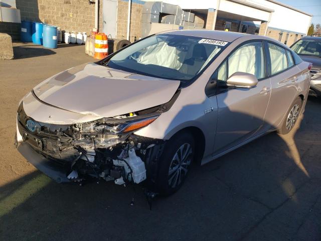 Image 1 of 2021 TOYOTA PRIUS PRIME LE 2021 with VIN JTDKAMFP5M3175303