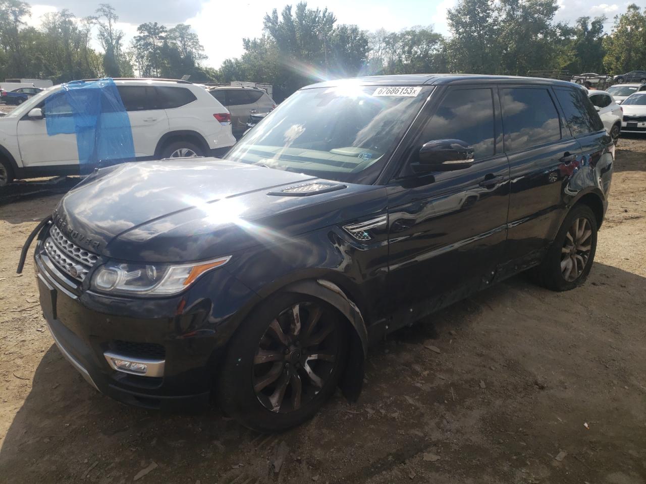 Image 1 of 2014 LAND ROVER RANGE ROVER SPORT SC 2014 with VIN SALWR2EF1EA302559