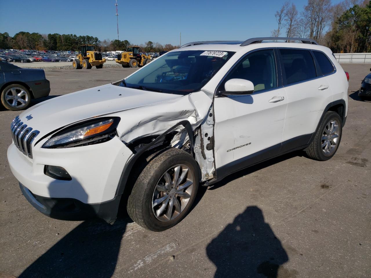 Image 1 of 2018 JEEP CHEROKEE LIMITED 2018 with VIN 1C4PJLDX9JD560937