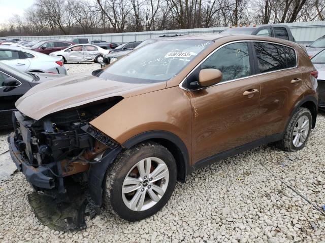 Image 1 of 2018 KIA SPORTAGE LX 2018 with VIN KNDPM3AC9J7381109