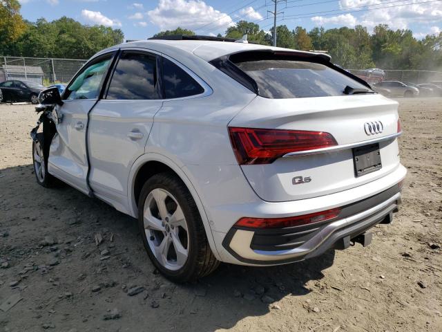 Изображение 2 2022 AUDI Q5 SPORTBACK PRESTIGE 45 2022 с VIN WA16AAFY4N2017481