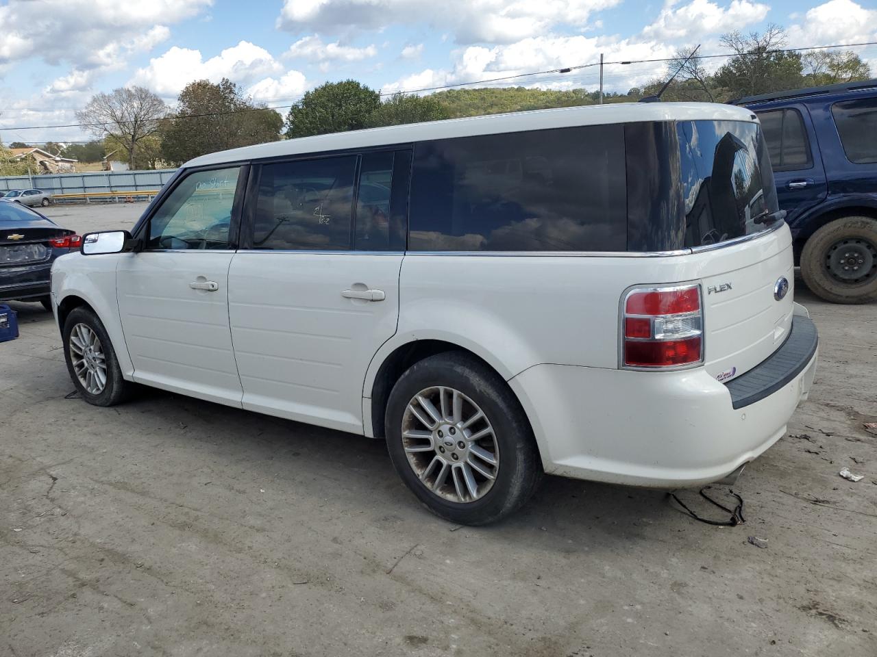 Image 2 of 2013 FORD FLEX SEL 2013 with VIN 2FMGK5C80DBD37291