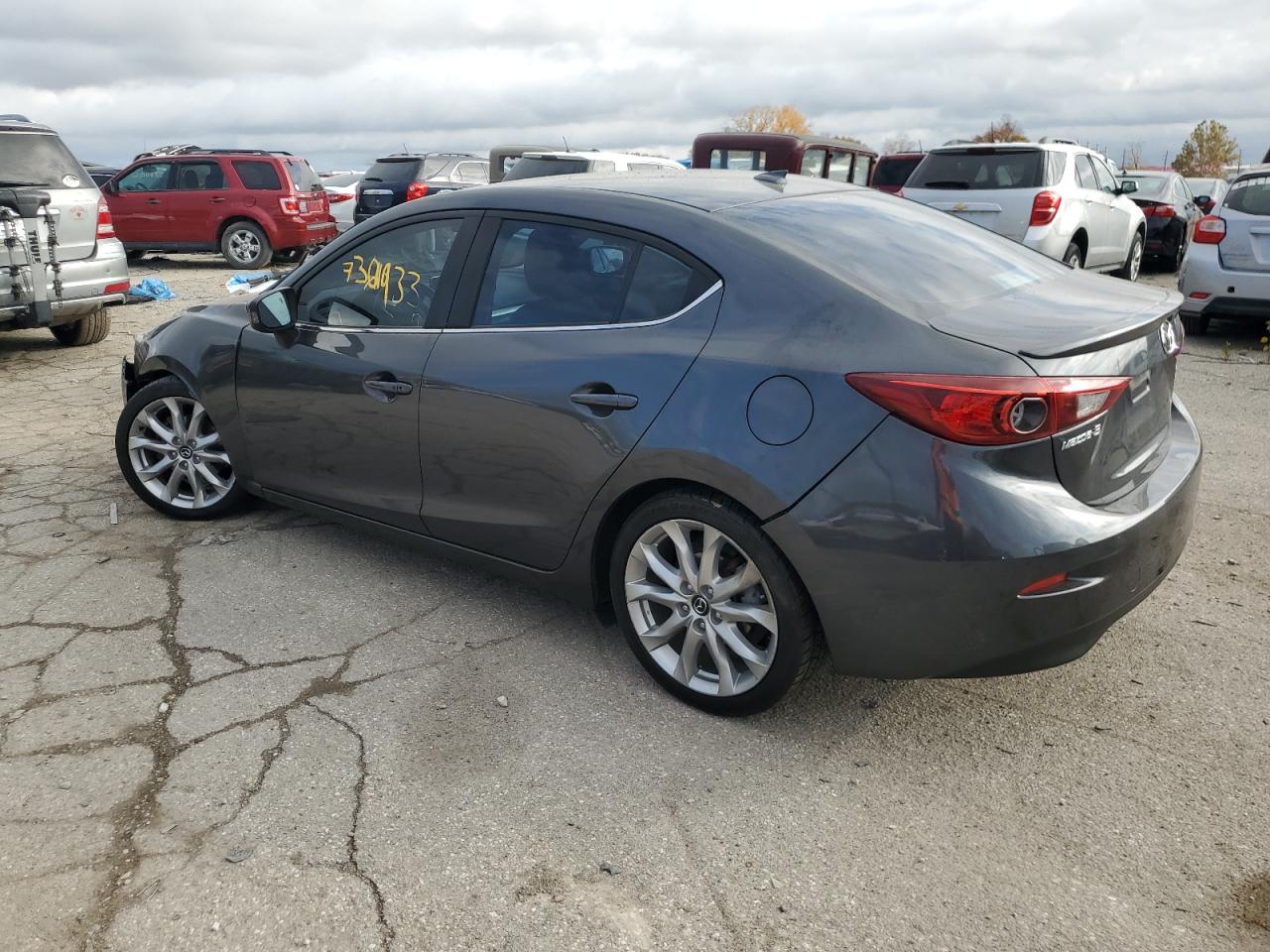 Image 2 of 2014 MAZDA 3 TOURING 2014 with VIN JM1BM1V36E1114141