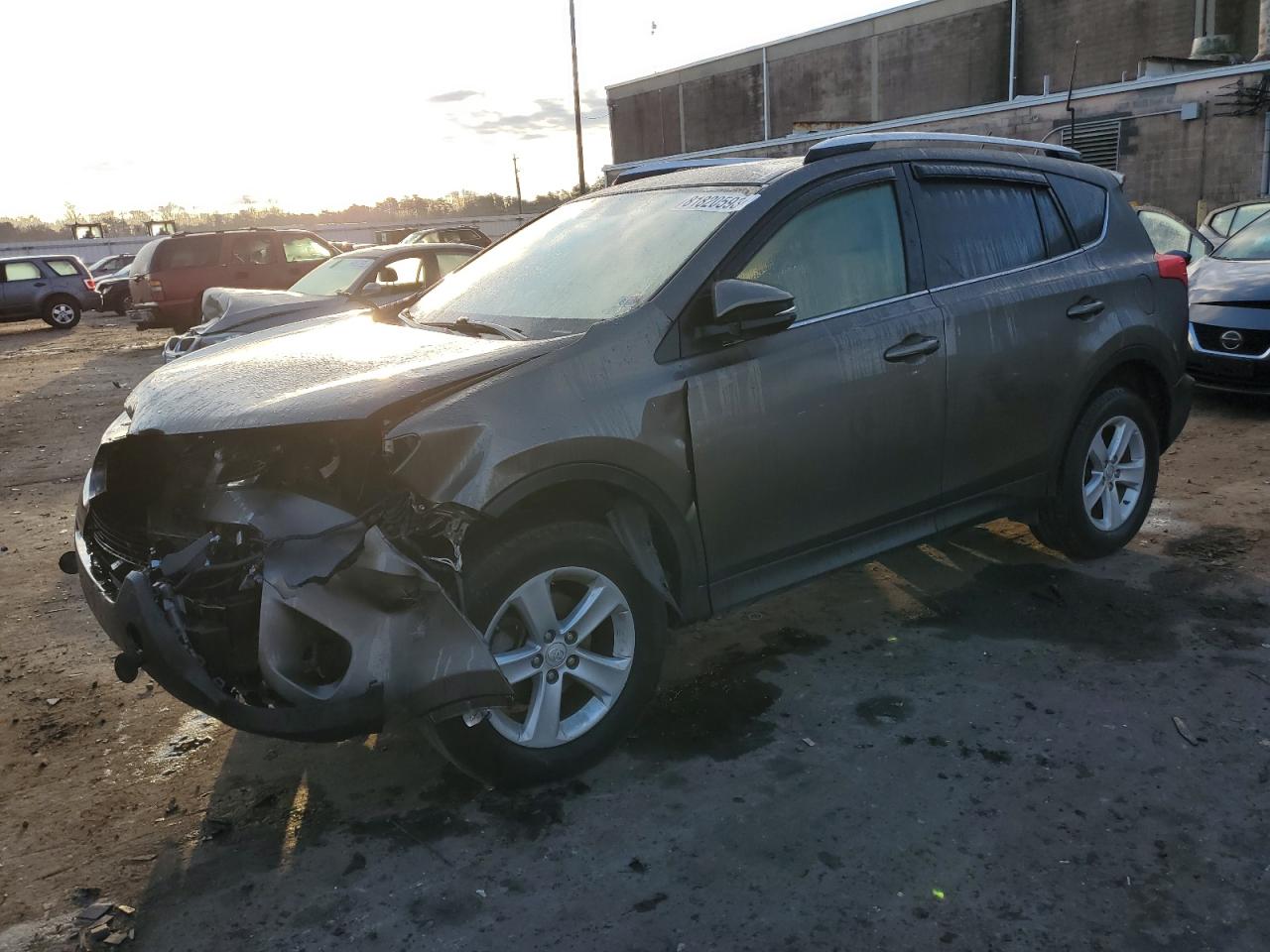 Image 1 of 2014 TOYOTA RAV4 XLE 2014 with VIN JTMRFREV7ED092416