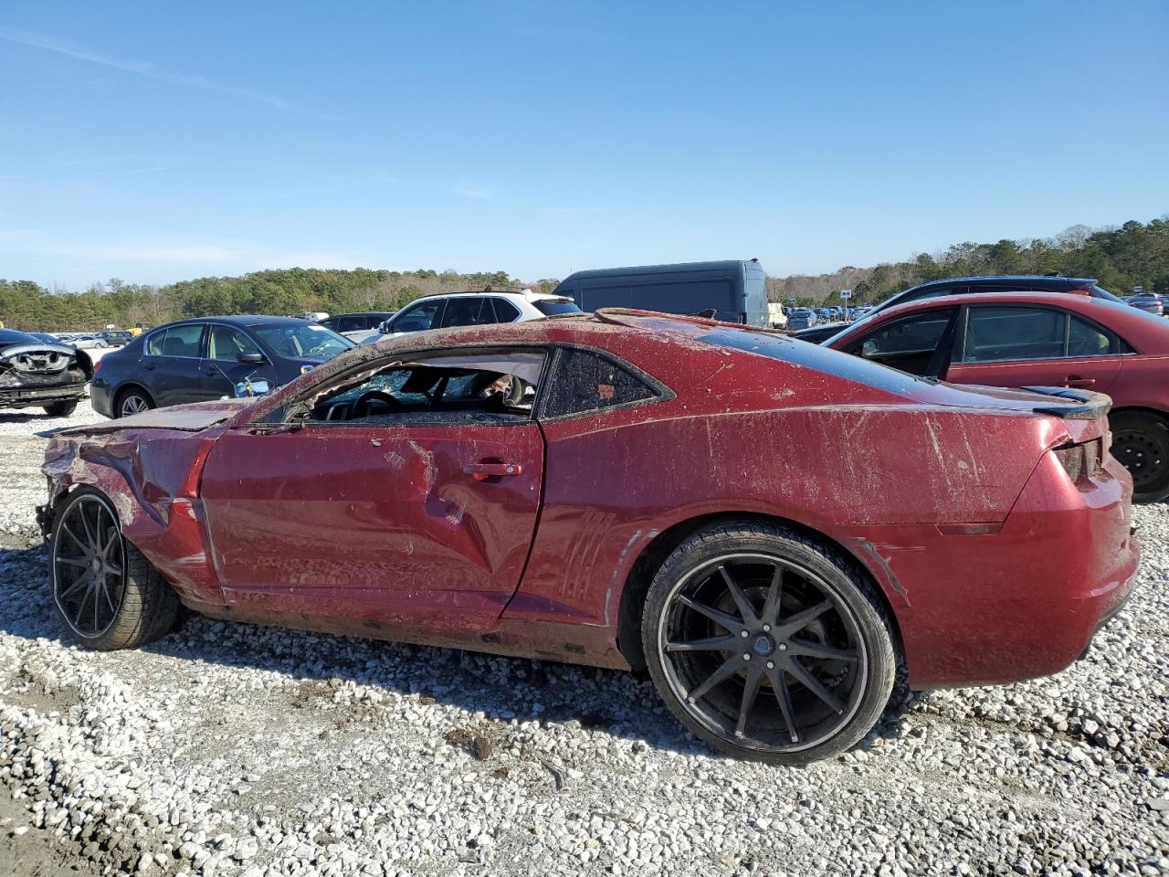 Image 2 of 2010 CHEVROLET CAMARO LT 2010 with VIN 2G1FB1EV3A9155317
