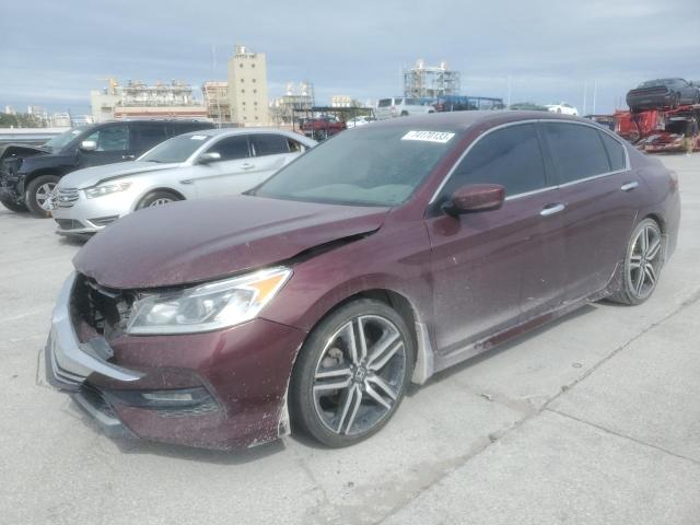 Image 1 of 2017 HONDA ACCORD SPORT 2017 with VIN 1HGCR2F51HA025787