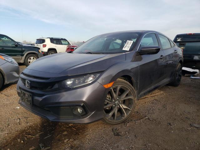 Image 1 of 2019 HONDA CIVIC SPORT 2019 with VIN 2HGFC2F87KH547180