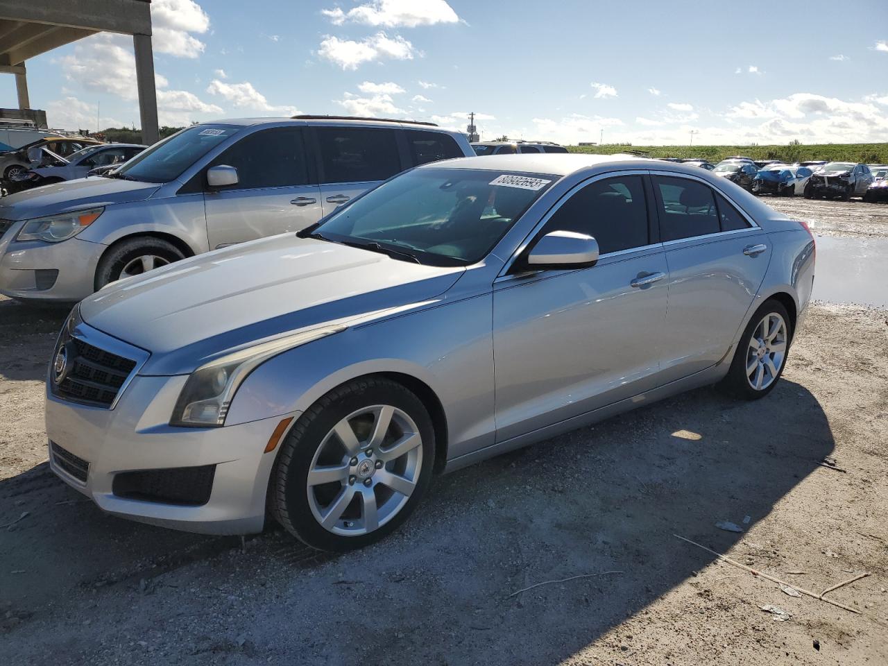 Image 1 of 2014 CADILLAC ATS  2014 with VIN 1G6AA5RAXE0100207