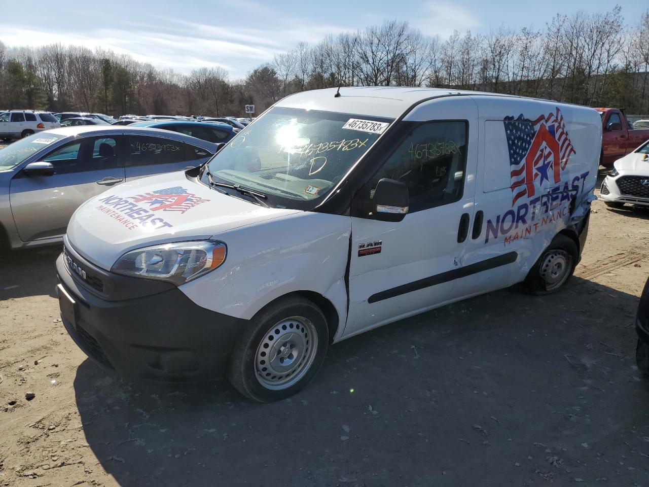 Image 1 of 2019 RAM PROMASTER CITY  2019 with VIN ZFBHRFAB5K6N45271