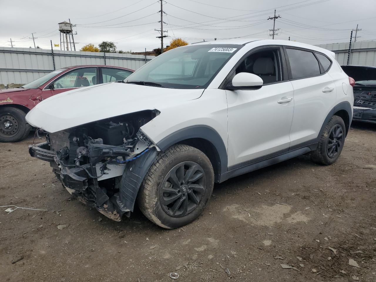 Image 1 of 2016 HYUNDAI TUCSON SE 2016 with VIN KM8J23A43GU148658