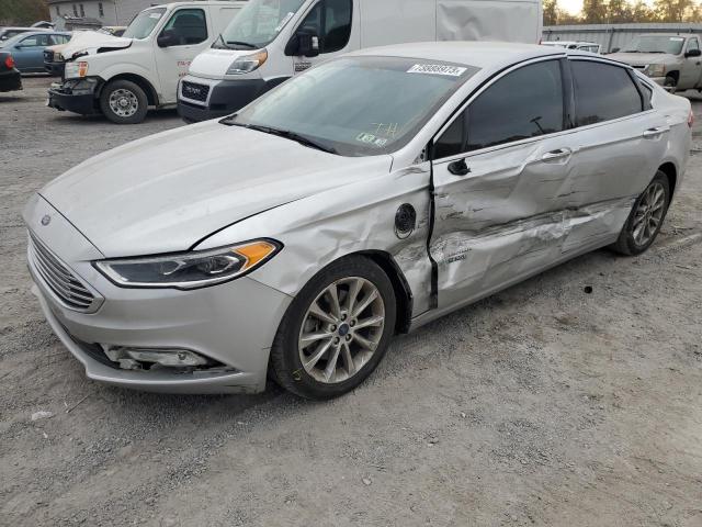 Image 1 of 2017 FORD FUSION SE PHEV 2017 with VIN 3FA6P0PU8HR208451