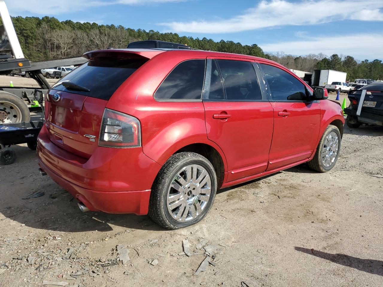 Image 3 of 2010 FORD EDGE SPORT 2010 with VIN 2FMDK4AC8ABA38275