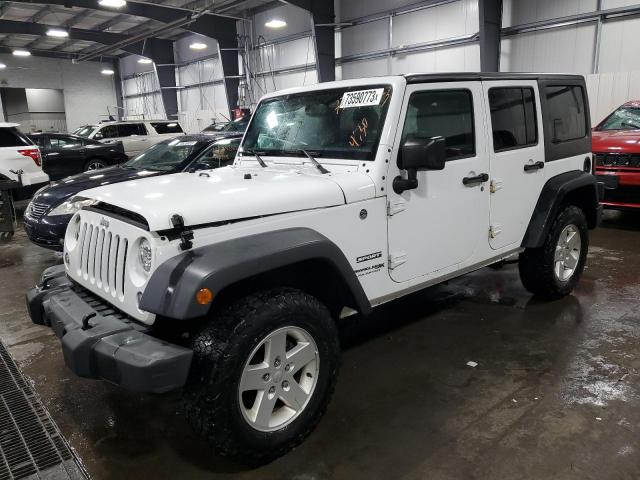 Image 1 of 2018 JEEP WRANGLER UNLIMITED SPORT 2018 with VIN 1C4BJWDG7JL888195