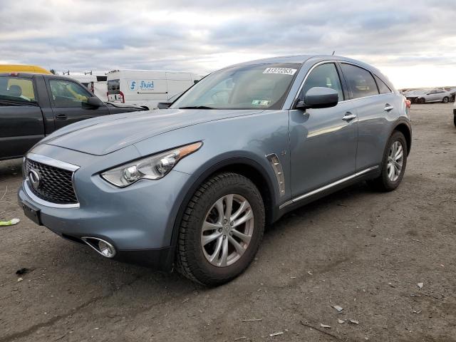 Image 1 of 2017 INFINITI QX70  2017 with VIN JN8CS1MW6HM415165