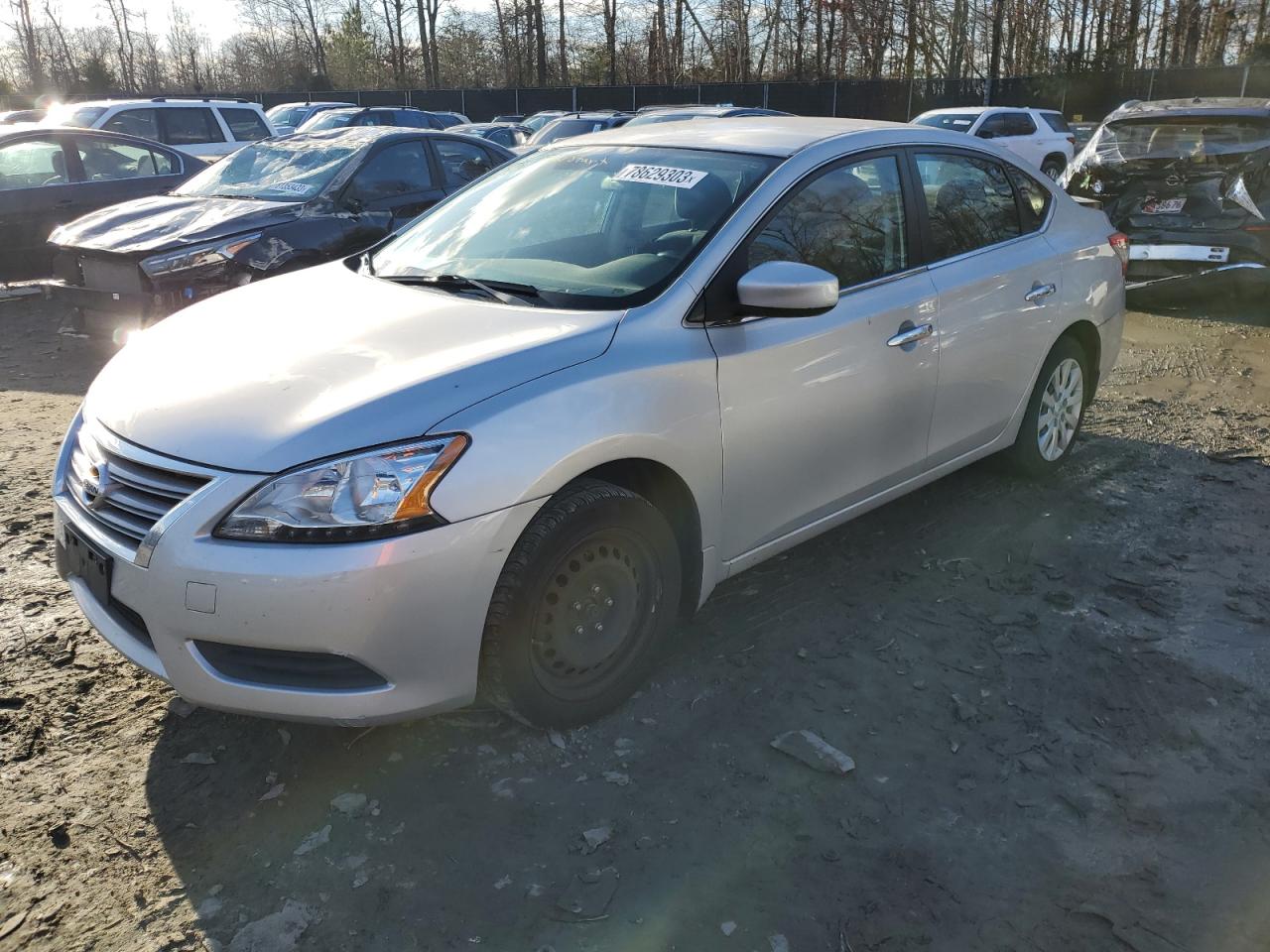 Изображение 1 2014 NISSAN SENTRA S 2014 с VIN 3N1AB7AP7EL661301
