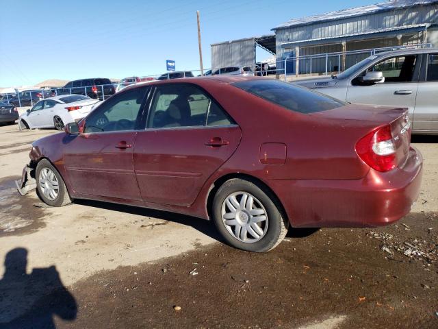 Изображение 2 2002 TOYOTA CAMRY LE 2002 с VIN 4T1BF32K02U029688