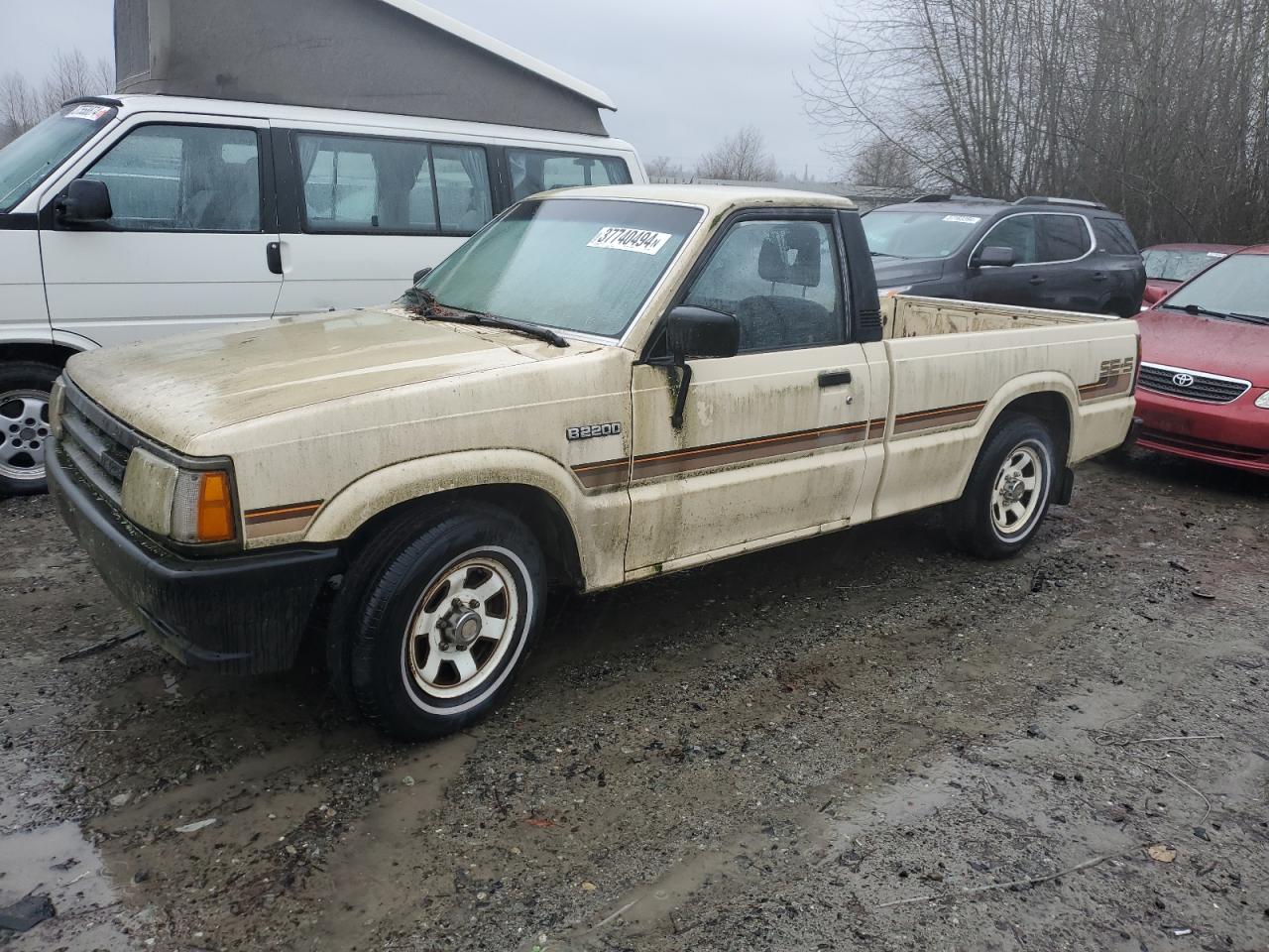 Изображение 1 1988 MAZDA B2200 SHORT BED 1988 с VIN JM2UF1139J0330232