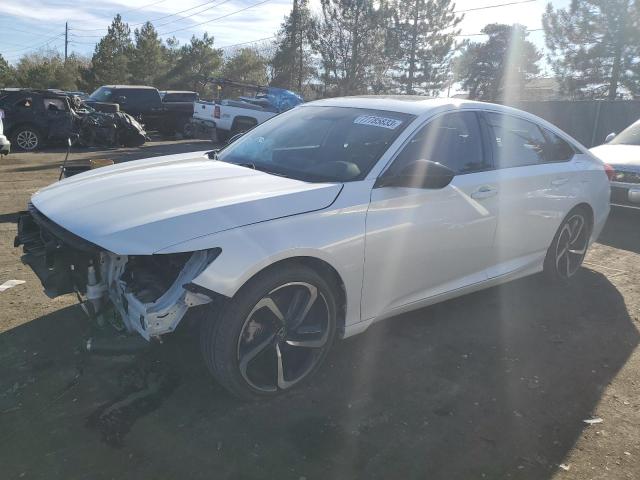 Изображение 1 2021 HONDA ACCORD SPORT 2021 с VIN 1HGCV2F34MA018207