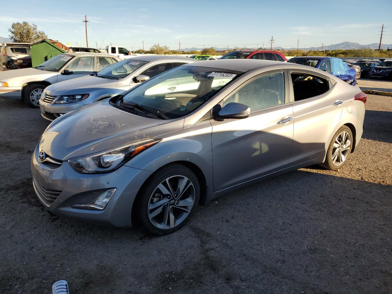 Obraz 1 z 2015 HYUNDAI ELANTRA SE 2015 z VIN KMHDH4AE5FU327938