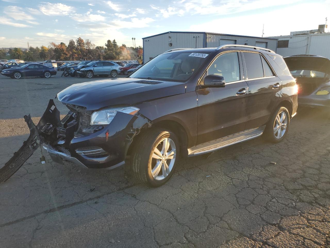 Obraz 1 z 2015 MERCEDES-BENZ ML 350 2015 z VIN 4JGDA5JB4FA523628
