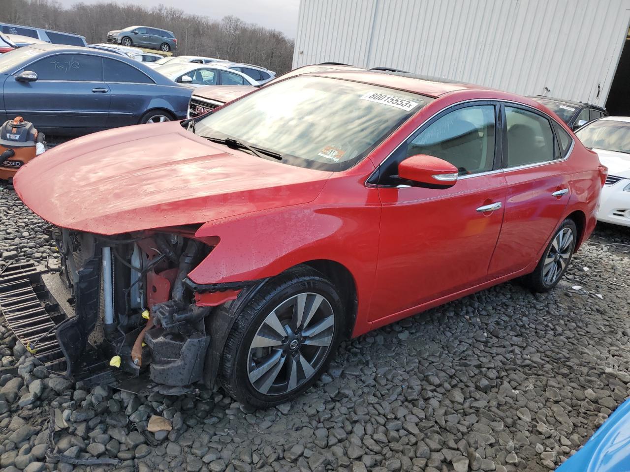 Изображение 1 2017 NISSAN SENTRA S 2017 с VIN 3N1AB7AP3HY374500