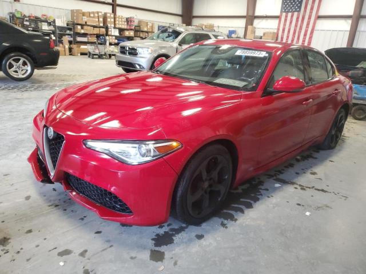 Image 1 of 2017 ALFA ROMEO GIULIA Q4 2017 with VIN ZARFAEDN2H7534765