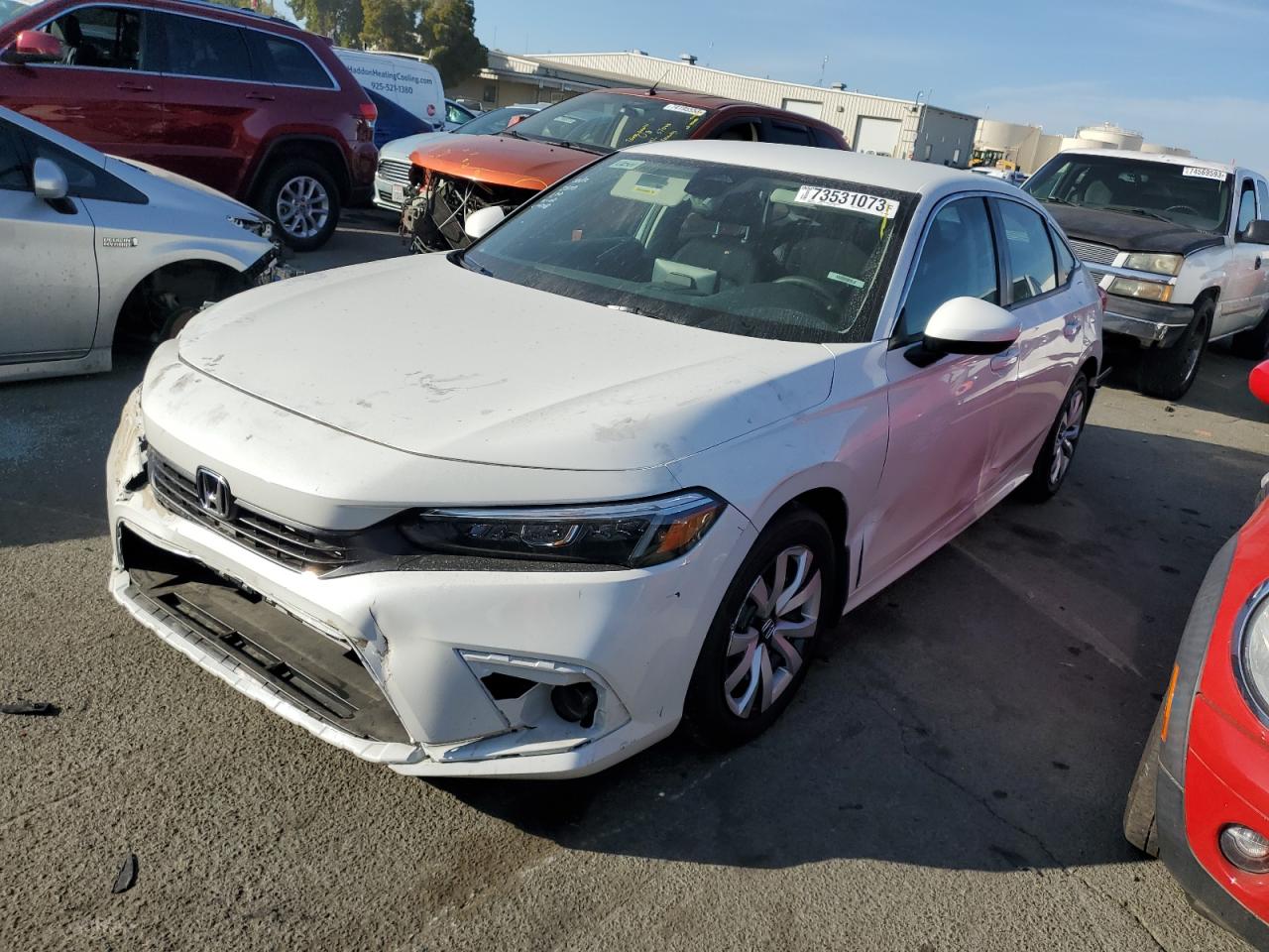 Изображение 1 2023 HONDA CIVIC LX 2023 с VIN 2HGFE2F22PH538903