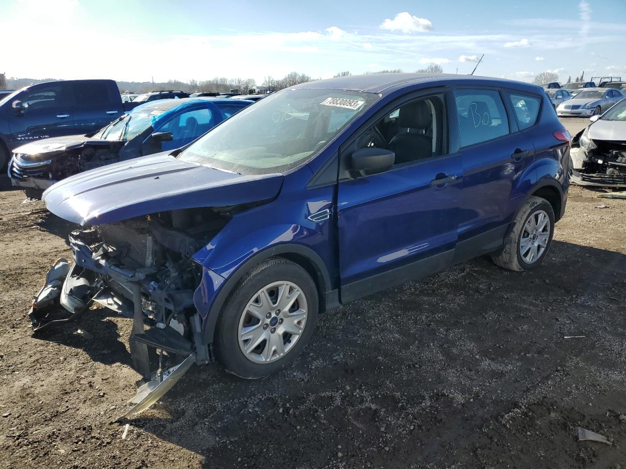 Изображение 1 2014 FORD ESCAPE S 2014 с VIN 1FMCU0F73EUB45602