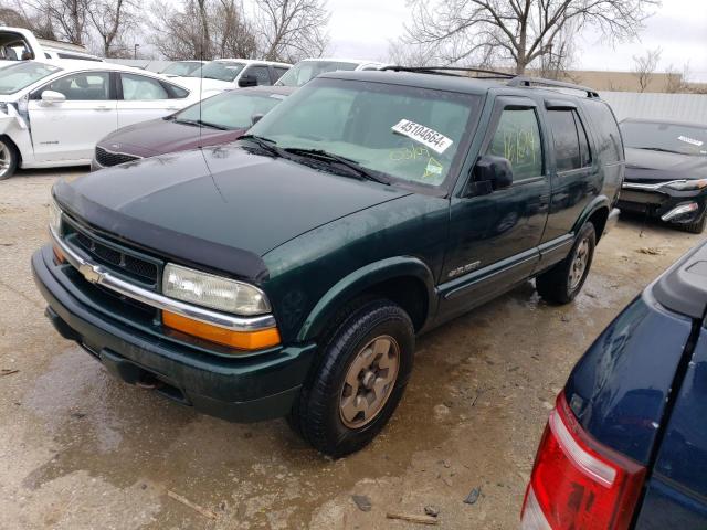 Изображение 1 2002 CHEVROLET BLAZER  2002 с VIN 1GNDT13W02K201040