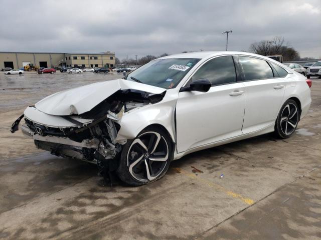 Image 1 of 2021 HONDA ACCORD SPORT SE 2021 with VIN 1HGCV1F42MA121306