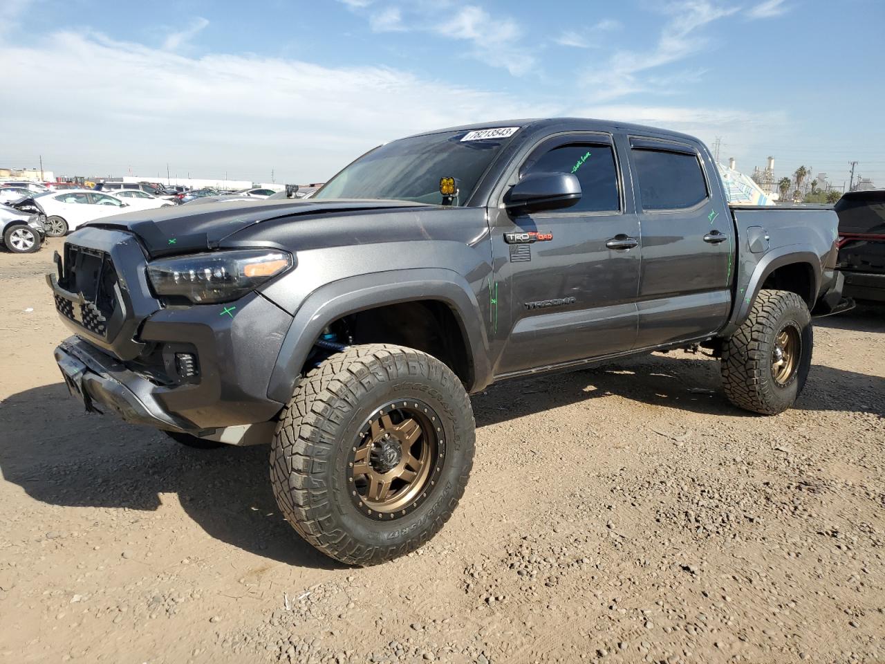 Image 1 of 2019 TOYOTA TACOMA DOUBLE CAB 2019 with VIN 3TMCZ5AN6KM199467