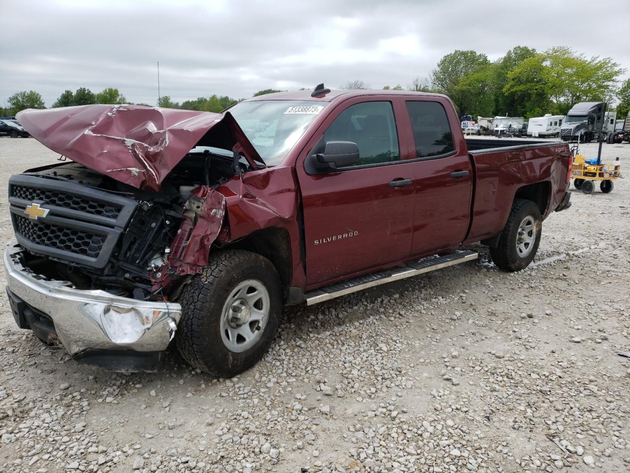 Изображение 1 2015 CHEVROLET SILVERADO K1500 2015 с VIN 1GCVKPEH3FZ167822