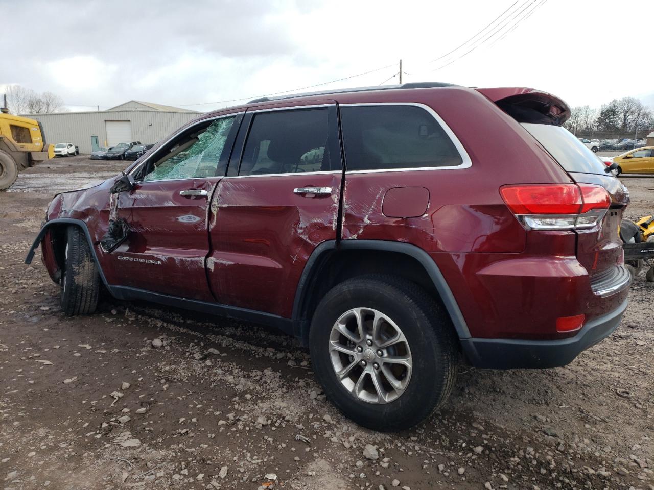 Image 2 of 2016 JEEP GRAND CHEROKEE LIMITED 2016 with VIN 1C4RJEBG4GC369156