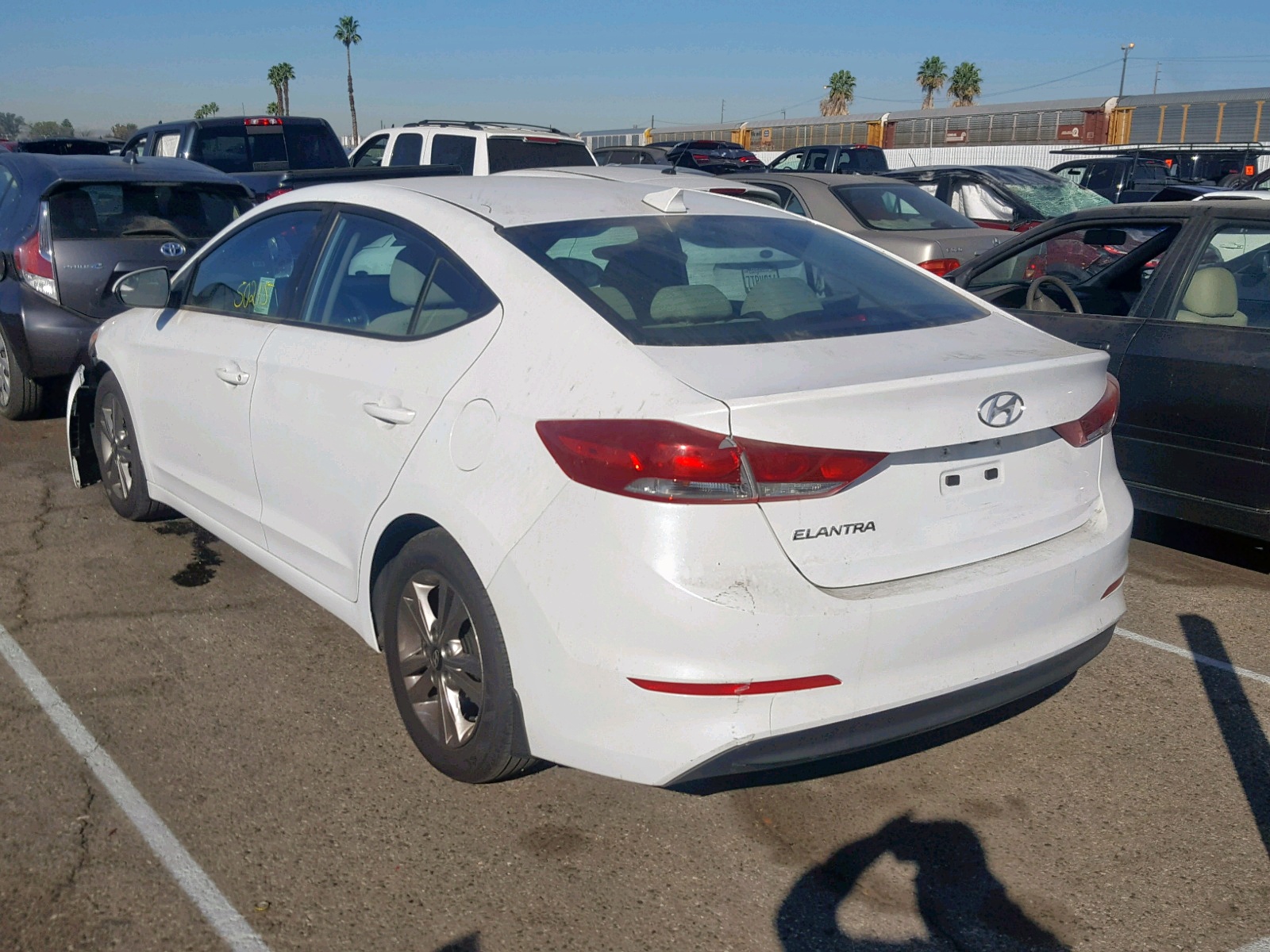 Image 3 of 2017 HYUNDAI ELANTRA SE 2017 with VIN 5NPD84LF9HH199047