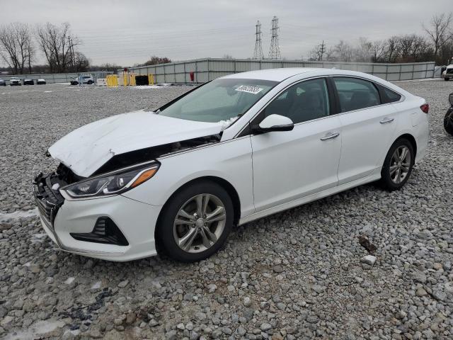 Image 1 of 2018 HYUNDAI SONATA SPORT 2018 with VIN 5NPE34AF6JH636434