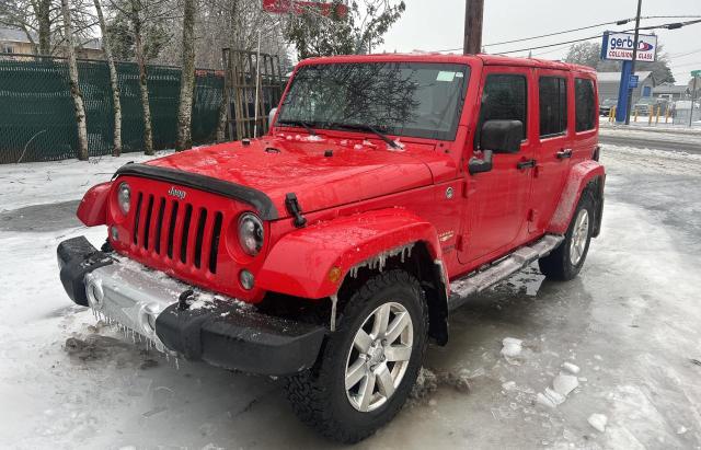 Image 2 of 2015 JEEP WRANGLER UNLIMITED SAHARA 2015 with VIN 1C4BJWEG7FL588436