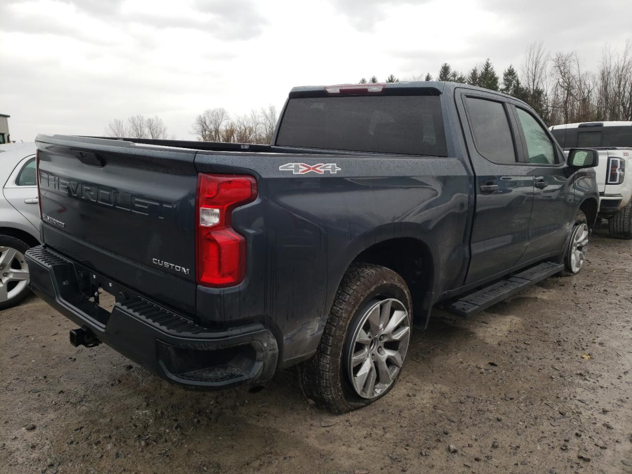 Изображение 3 2021 CHEVROLET SILVERADO K1500 CUSTOM 2021 с VIN 1GCPYBEK1MZ294801