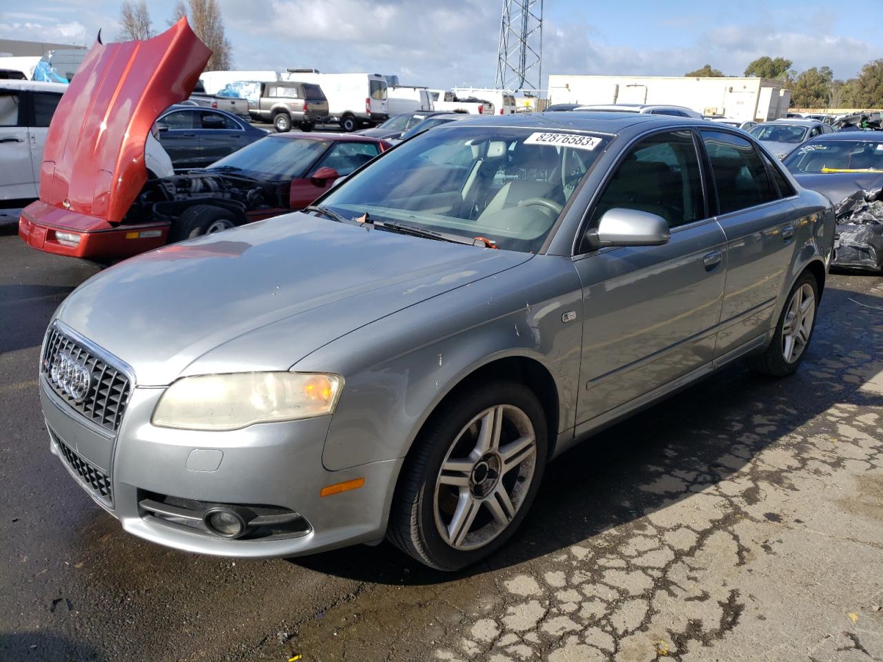 Image 1 of 2008 AUDI A4 2.0T QUATTRO 2008 with VIN WAUDF78E48A042019