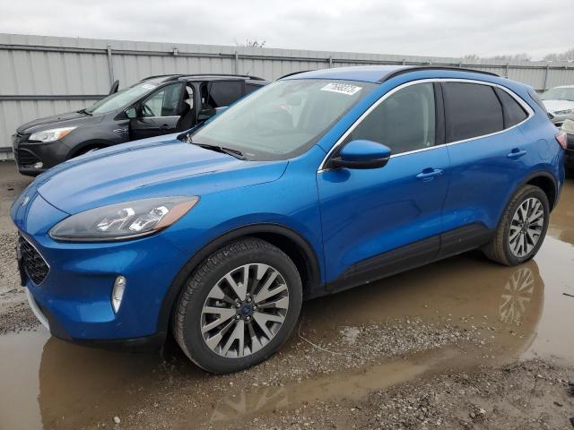 Image 1 of 2020 FORD ESCAPE TITANIUM 2020 with VIN 1FMCU9J95LUB16581