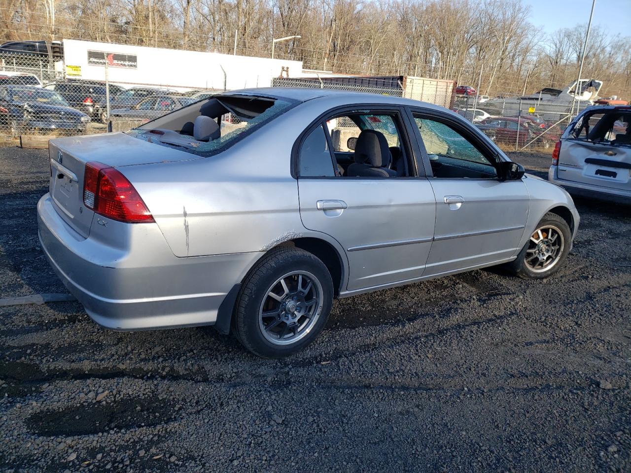Image 3 of 2005 HONDA CIVIC LX 2005 with VIN 2HGES16595H604806