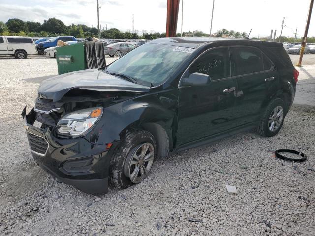 Image 1 of 2017 CHEVROLET EQUINOX LS 2017 with VIN 2GNALBEK1H1566340