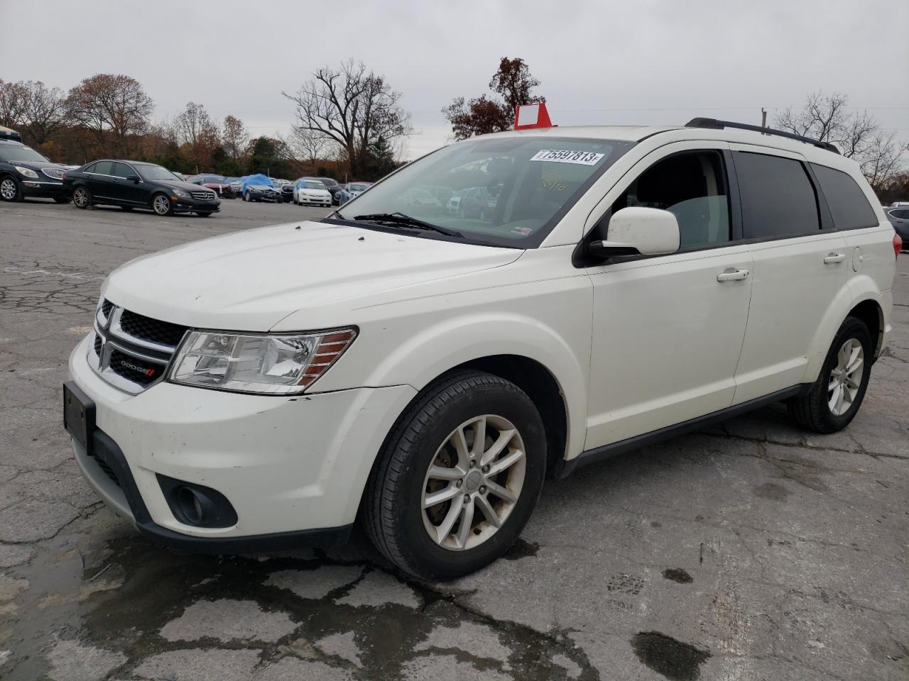 Image 1 of 2013 DODGE JOURNEY SXT 2013 with VIN 3C4PDCBG5DT570860