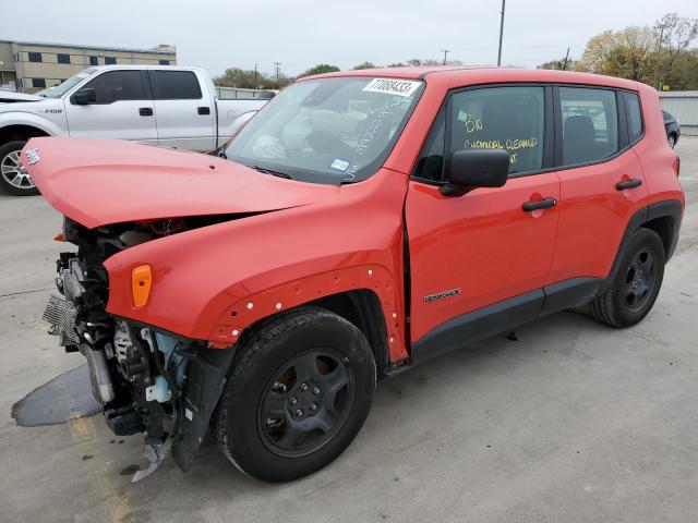 Image 1 of 2021 JEEP RENEGADE SPORT 2021 with VIN ZACNJCABXMPM92229