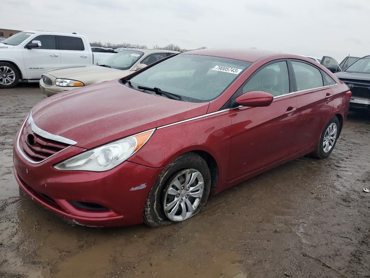 Image 1 of 2011 HYUNDAI SONATA GLS 2011 with VIN 5NPEB4AC5BH056120