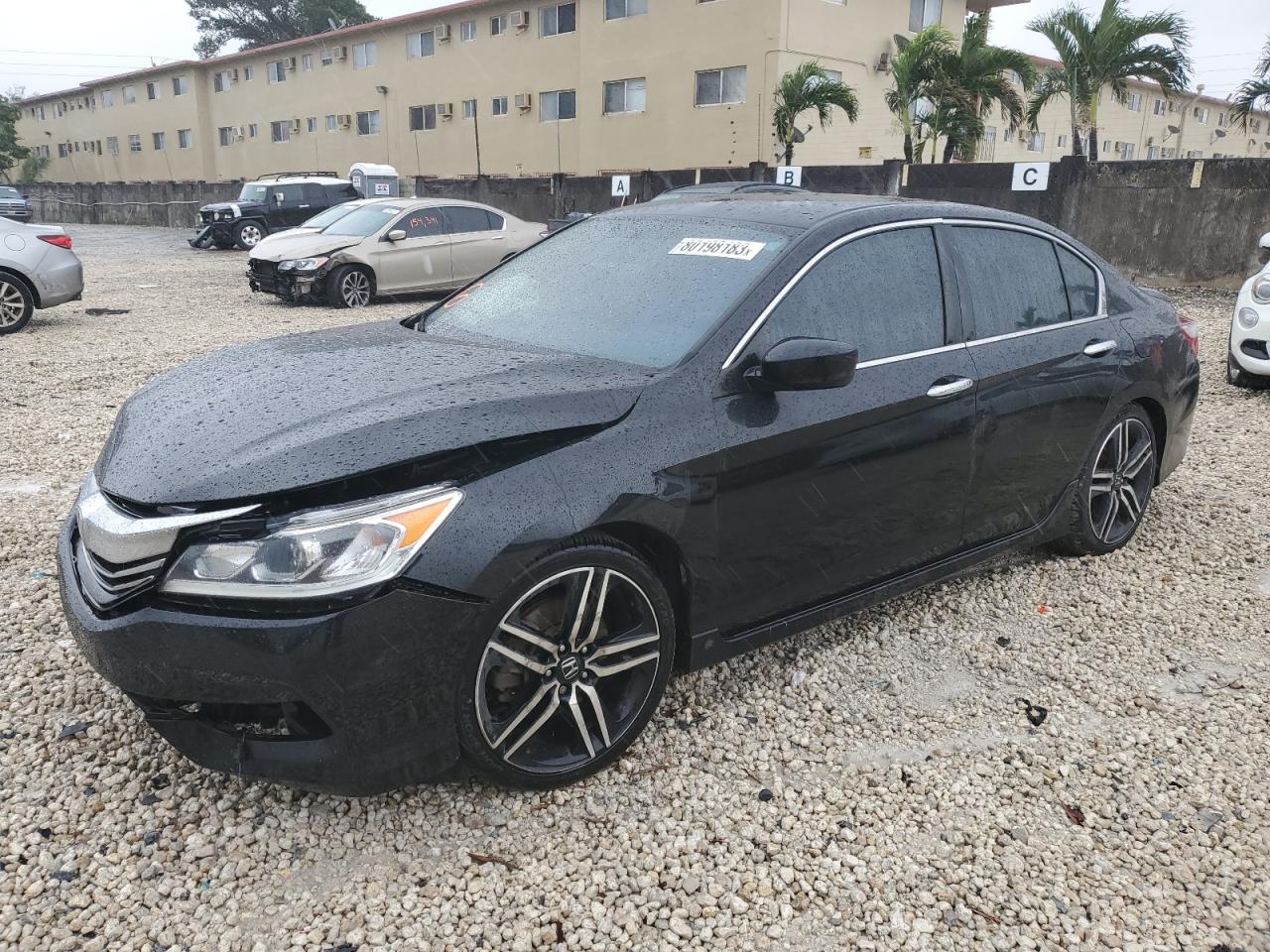 Image 1 of 2016 HONDA ACCORD SPORT 2016 with VIN 1HGCR2F56GA137726