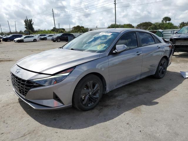 Image 1 of 2022 HYUNDAI ELANTRA SEL 2022 with VIN KMHLS4AG3NU253576